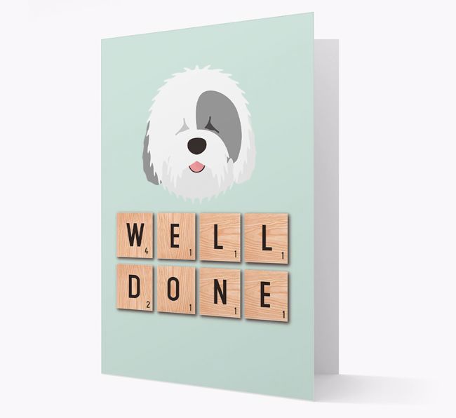 'Well Done' {breedFullName} Card