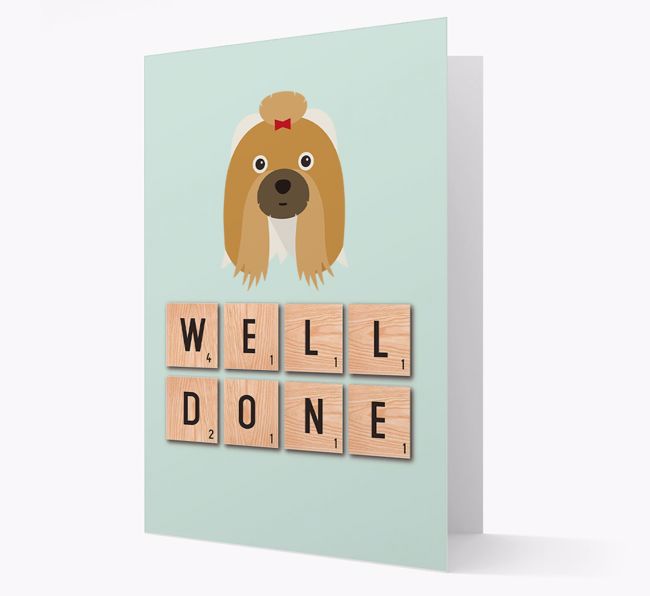 'Well Done' {breedFullName} Card