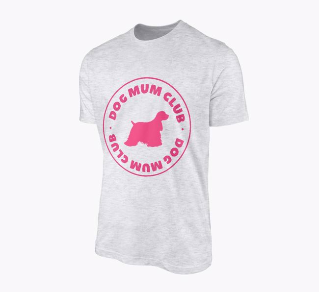 'Dog Mum Club' - Personalised {breedFullName} Adult T-Shirt