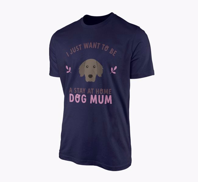 Stay at Home Dog Mum: Personalised {breedFullName} T-Shirt