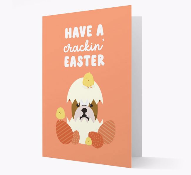 Have A Crackin' Easter: Personalised {breedFullName} Card