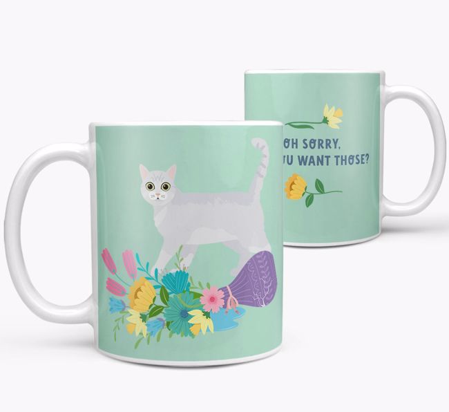 Flower Vase: Personalised {breedCommonName} Mug