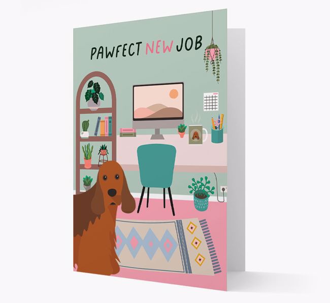 Pawfect New Job: Personalized {breedFullName} Card