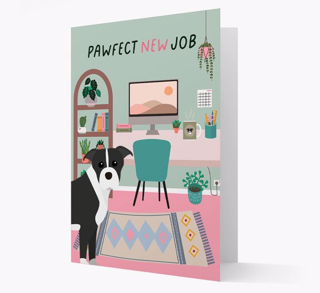 Pawfect New Job: Personalized {breedFullName} Card