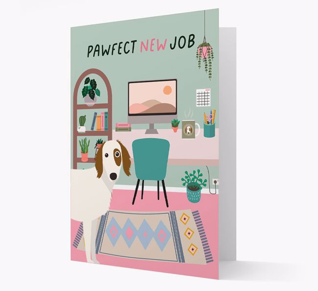 Pawfect New Job: Personalized {breedFullName} Card