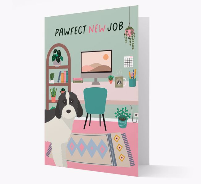 Pawfect New Job: Personalized {breedFullName} Card