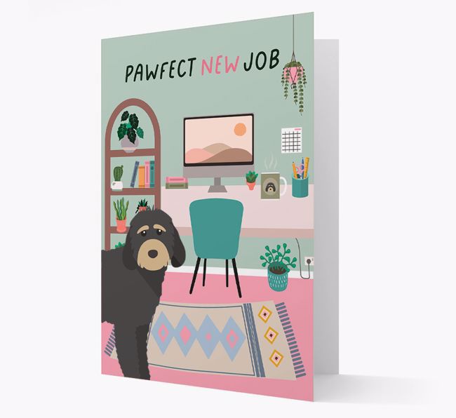 Pawfect New Job: Personalized {breedFullName} Card