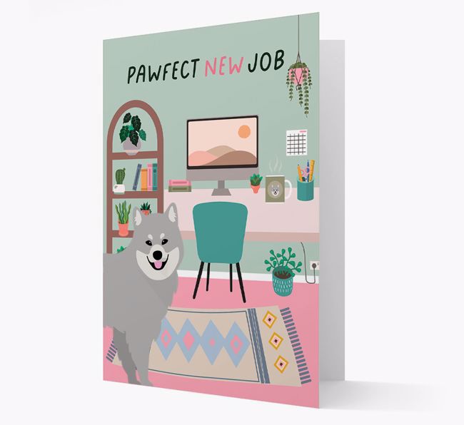 Pawfect New Job: Personalised {breedFullName} Card