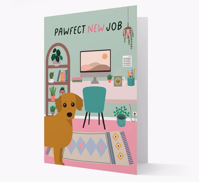 Pawfect New Job: Personalised {breedFullName} Card