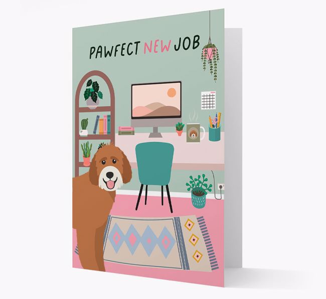 Pawfect New Job: Personalised {breedFullName} Card