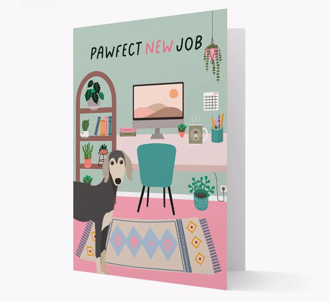 Pawfect New Job: Personalized {breedFullName} Card