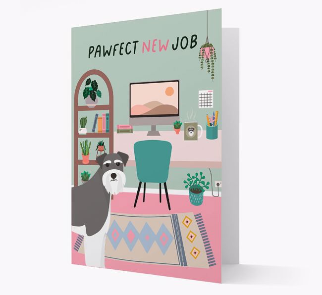 Pawfect New Job: Personalized {breedFullName} Card