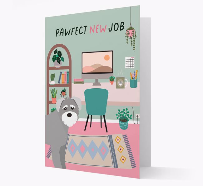 Pawfect New Job: Personalized {breedFullName} Card