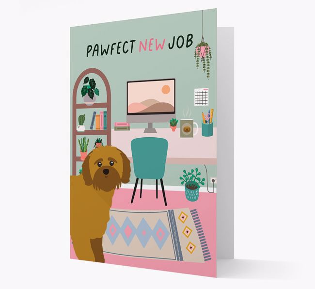 Pawfect New Job: Personalised {breedFullName} Card