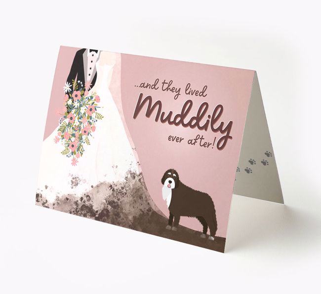 Muddily Ever After: Personalised {breedFullName} Card