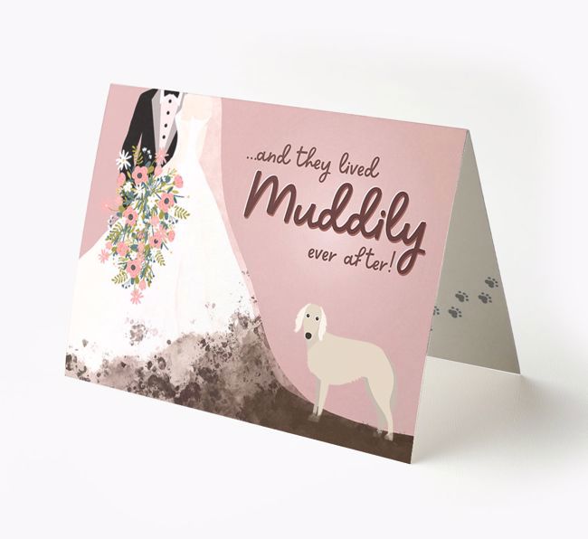 Muddily Ever After: Personalised {breedFullName} Card