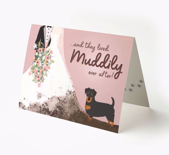 Muddily Ever After: Personalized {breedFullName} Card