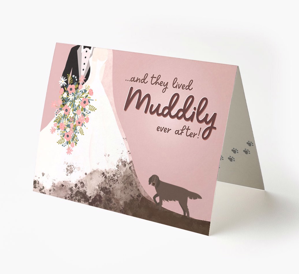 'Muddily Ever After' - Personalised {breedFullName} Card