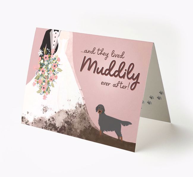 Muddily Ever After: Personalised {breedFullName} Card