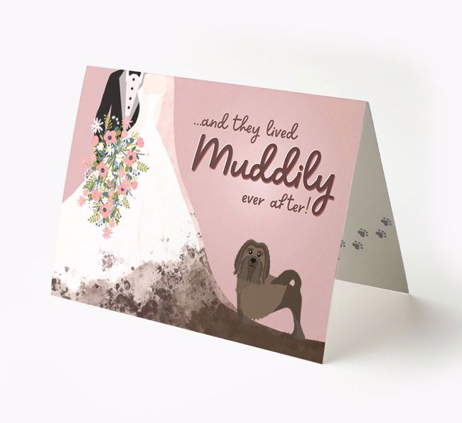 Muddily Ever After: Personalised {breedFullName} Card