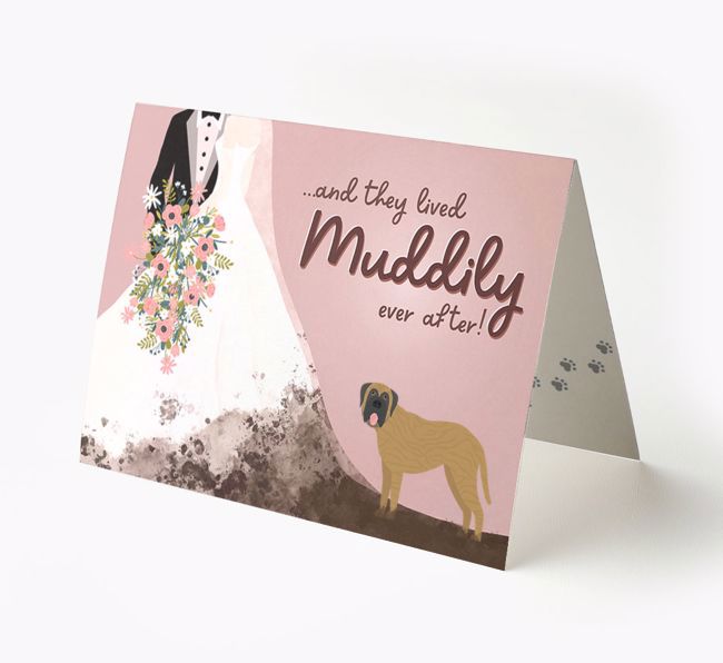 Muddily Ever After: Personalised {breedFullName} Card