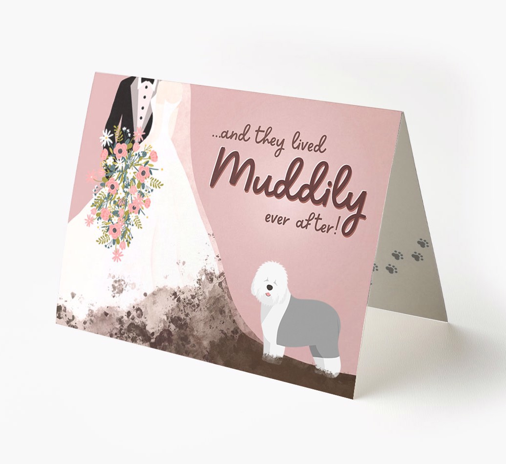'Muddily Ever After' - Personalised {breedFullName} Card
