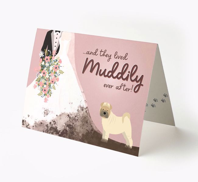 Muddily Ever After: Personalised {breedFullName} Card