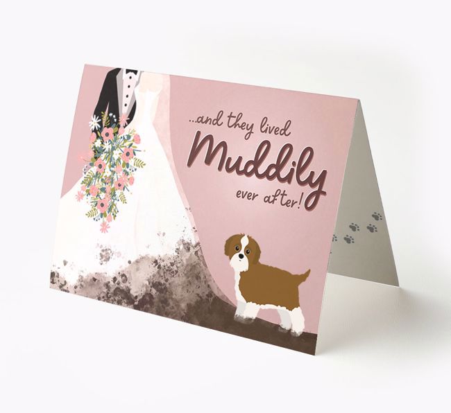 Muddily Ever After: Personalised {breedFullName} Card