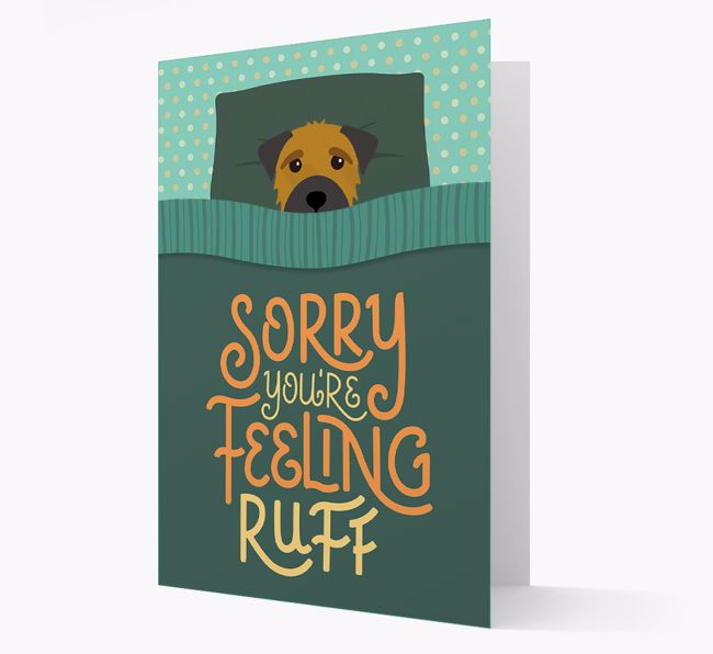 Sorry You're Feeling Ruff: Personalized {breedFullName} Card