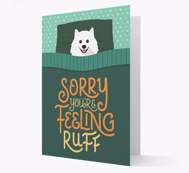 Sorry You're Feeling Ruff: Personalized {breedFullName} Card