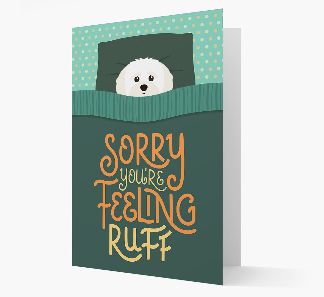 Sorry You're Feeling Ruff: Personalised {breedFullName} Card