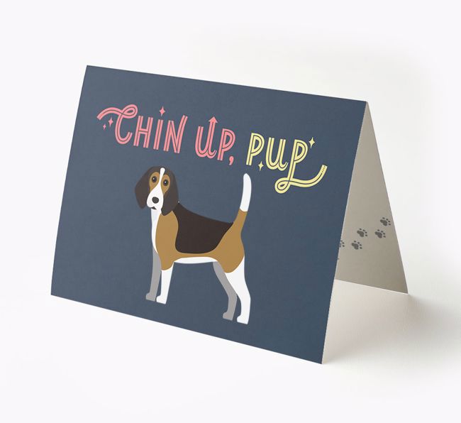 Chin Up, Pup: Personalised {breedFullName} Card