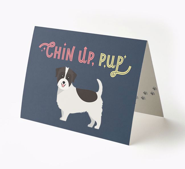Chin Up, Pup: Personalised {breedFullName} Card