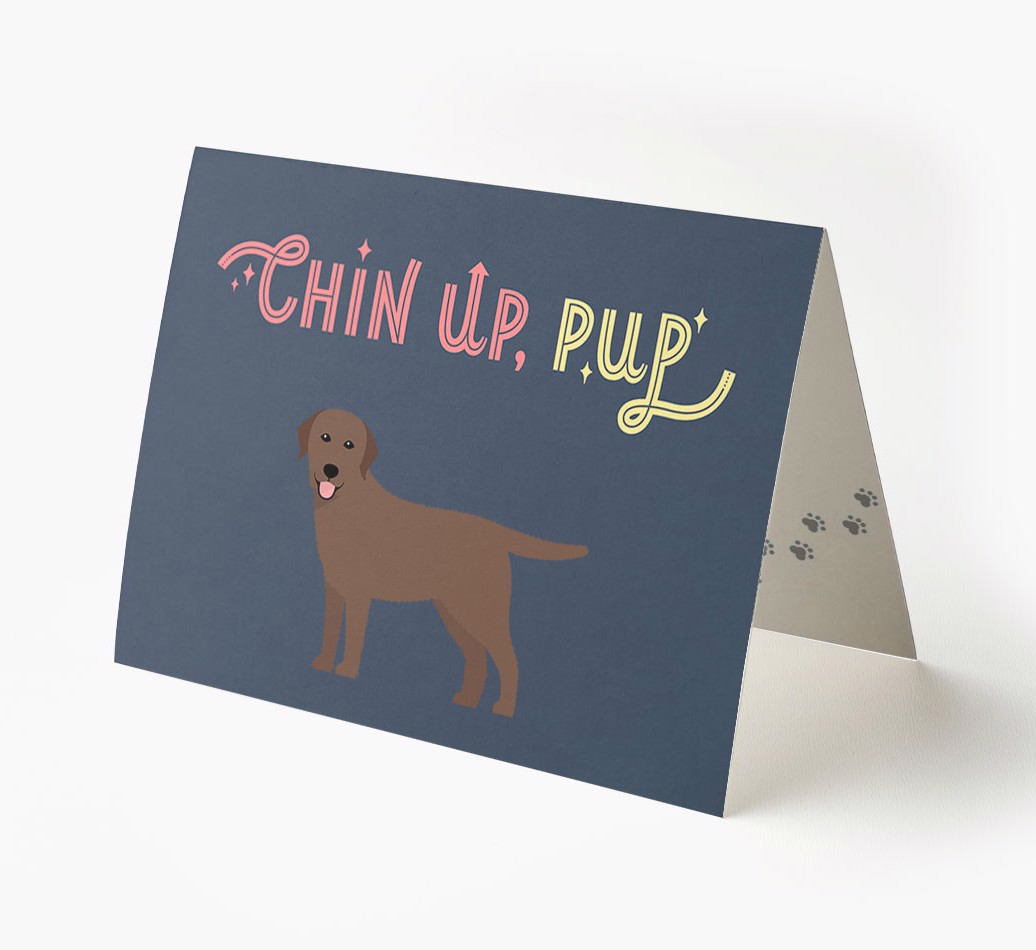 Chin Up, Pup: Personalized {breedFullName} Card