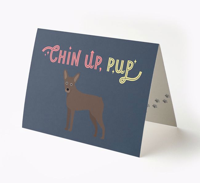 Chin Up, Pup: Personalized {breedFullName} Card