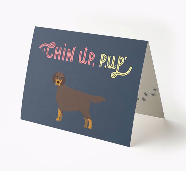 Chin Up, Pup: Personalised {breedFullName} Card