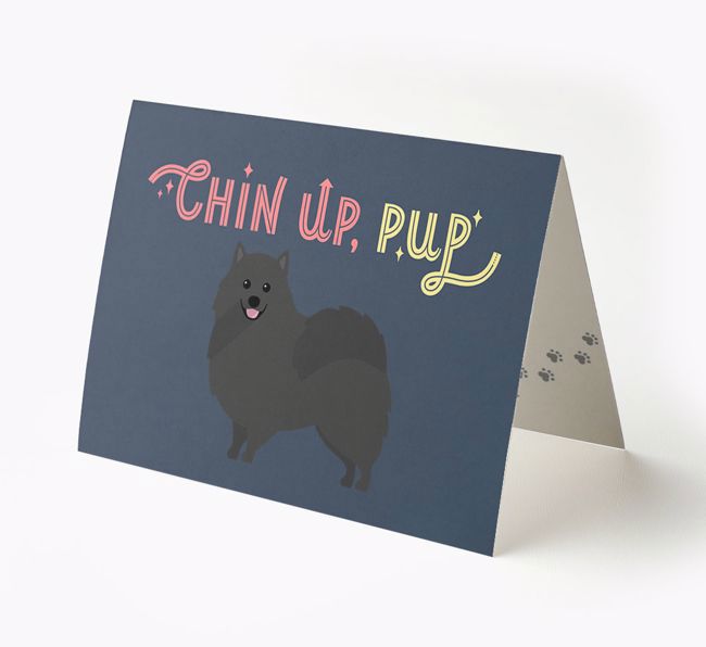 Chin Up, Pup: Personalised {breedFullName} Card