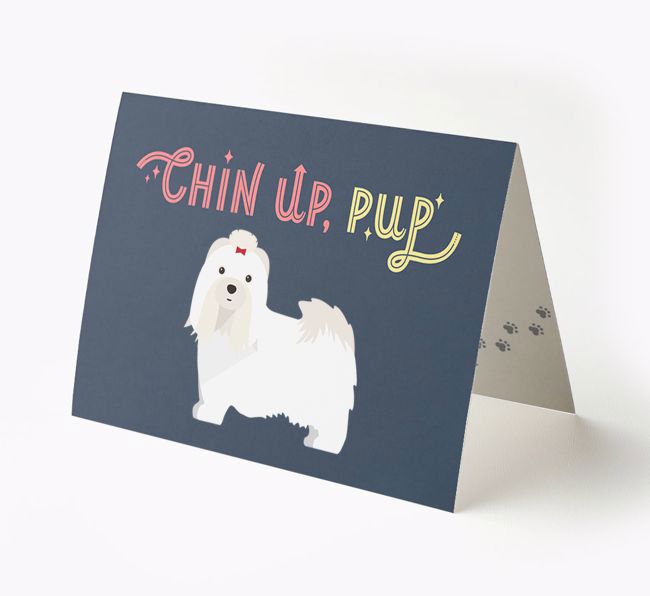 Chin Up, Pup: Personalized {breedFullName} Card