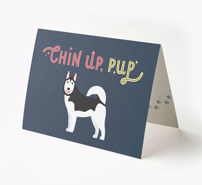 Chin Up, Pup: Personalized {breedFullName} Card