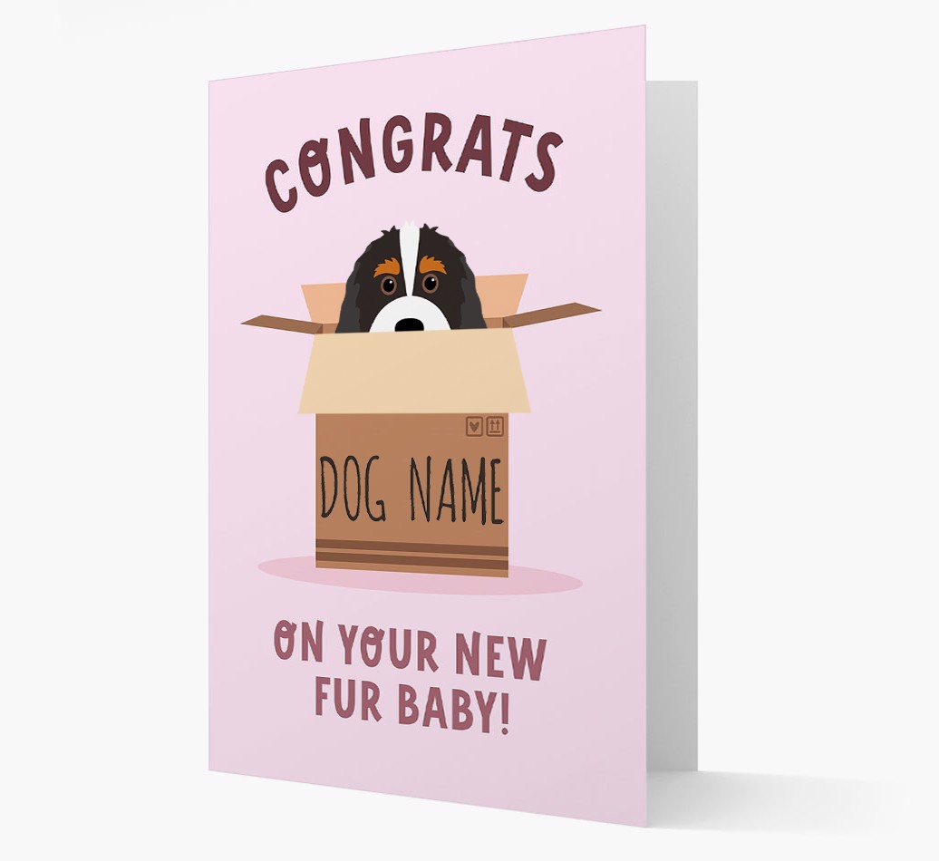 'Congrats On Your New Fur Baby' - Personalised {breedFullName} Card