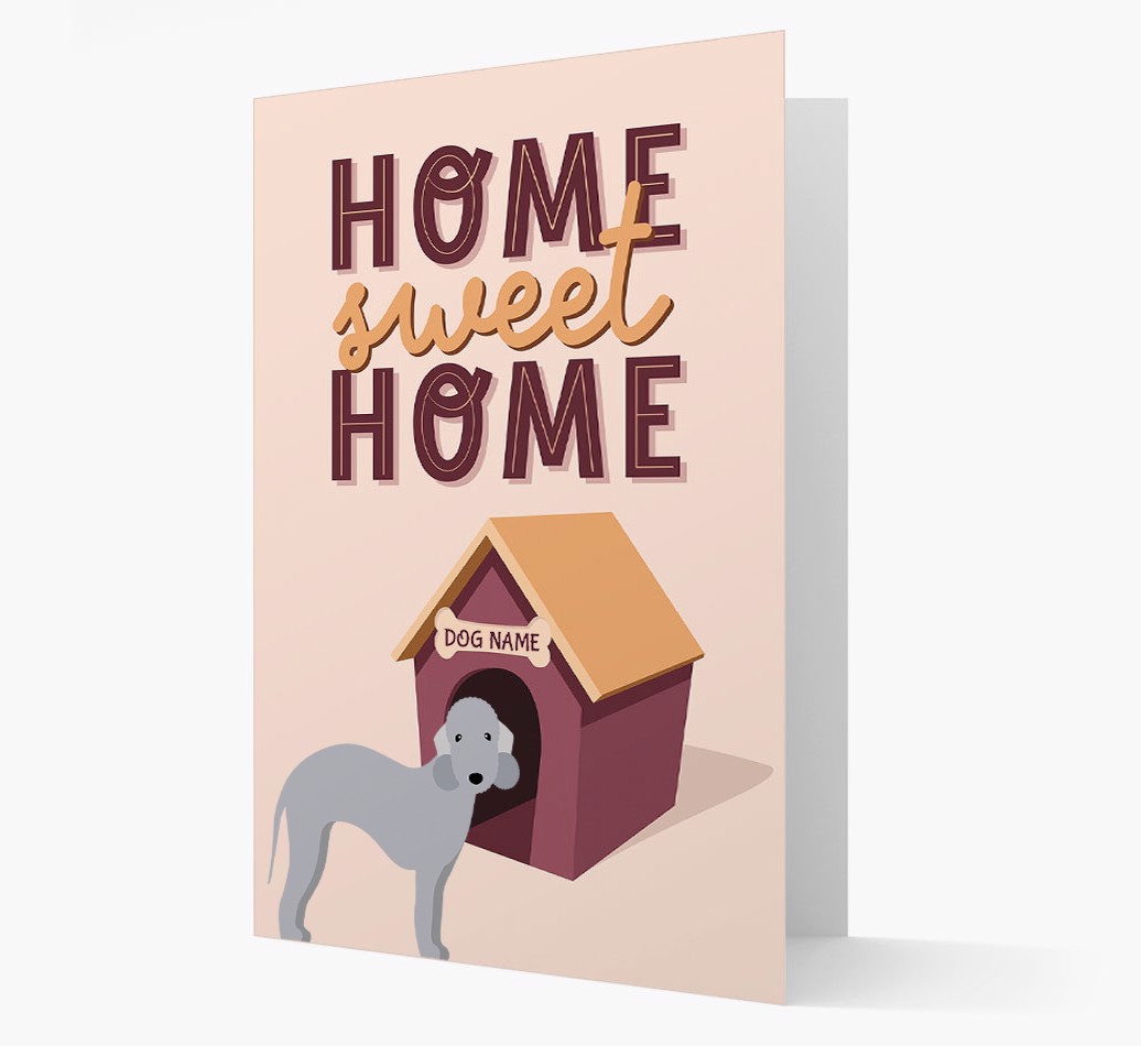 'Home Sweet Home' - Personalised {breedFullName} Card