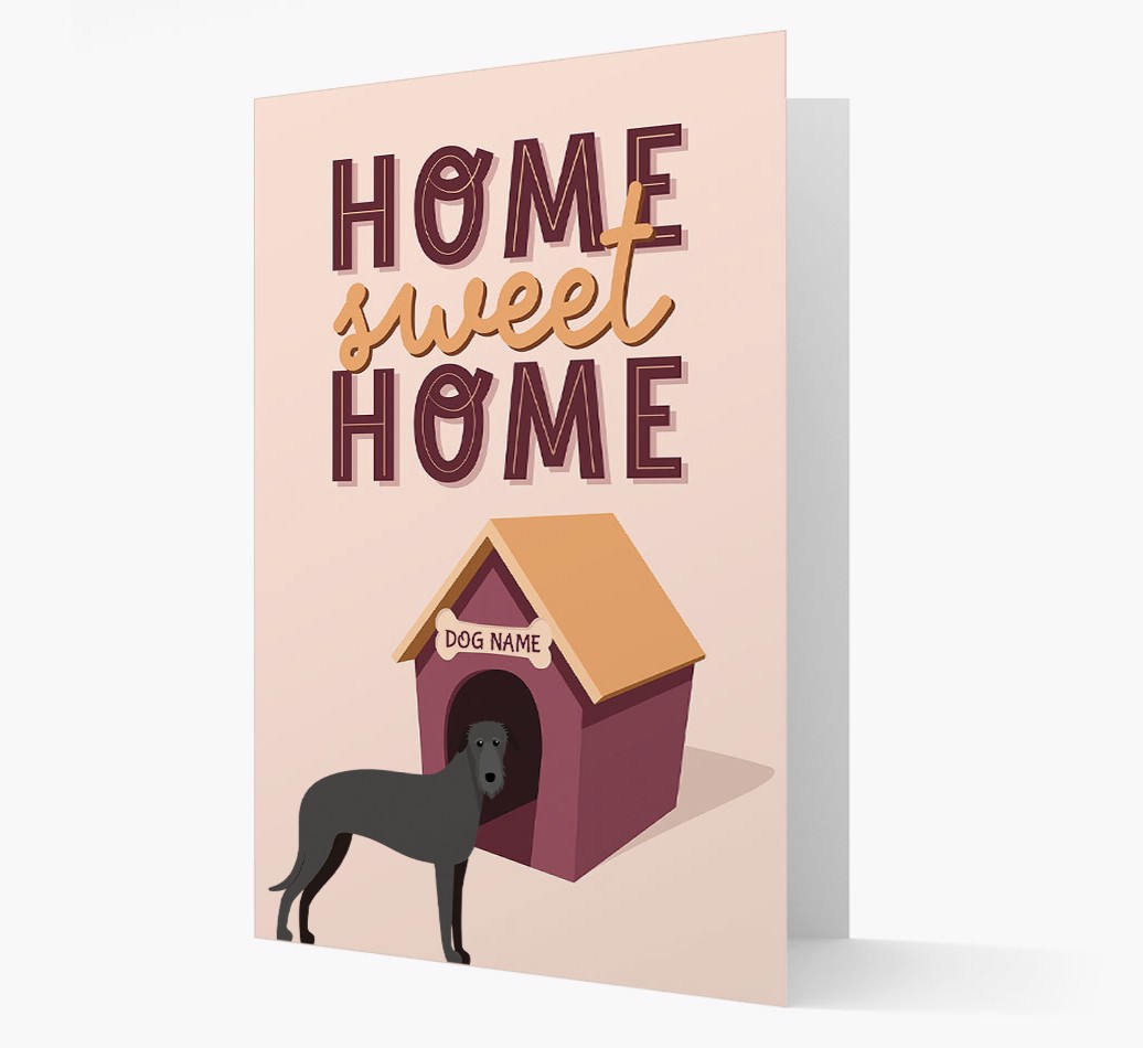 'Home Sweet Home' - Personalized {breedFullName} Card