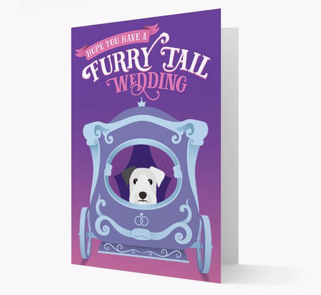 Furry Tail Wedding: Personalized {breedFullName} Card