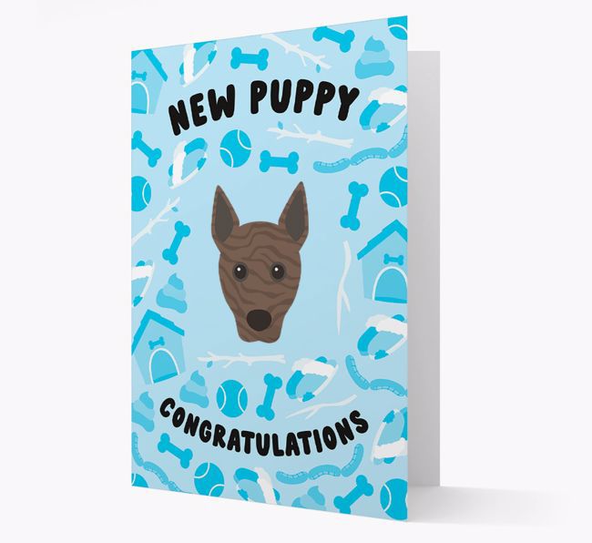 New Puppy, Congratulations: Personalised {breedFullName} Card