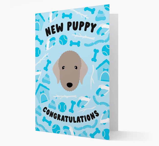 New Puppy, Congratulations: Personalized {breedFullName} Card