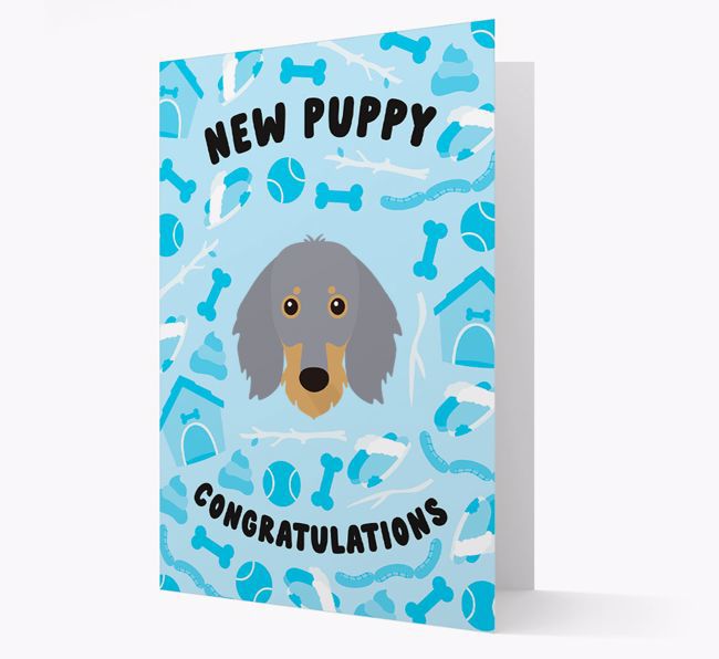 New Puppy, Congratulations: Personalized {breedFullName} Card