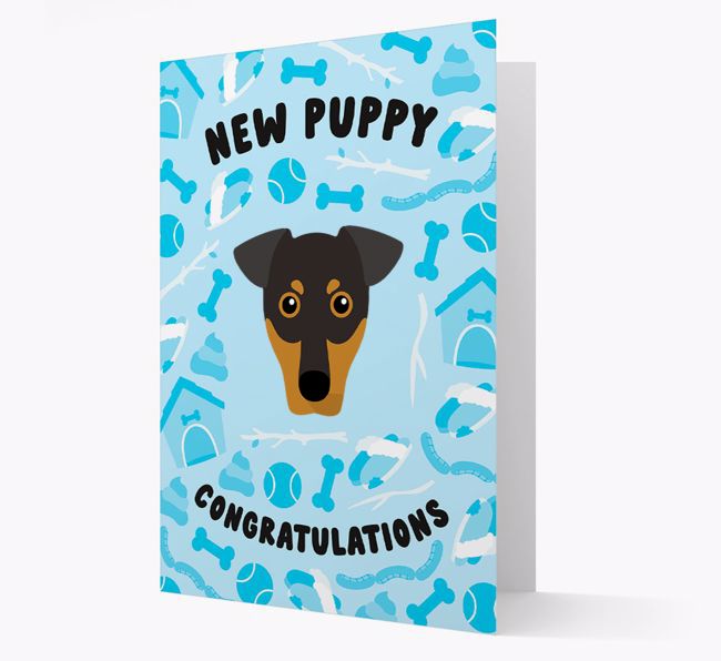 New Puppy, Congratulations: Personalized {breedFullName} Card