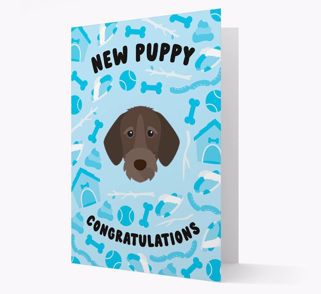 New Puppy, Congratulations: Personalized {breedFullName} Card