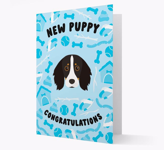 New Puppy, Congratulations: Personalised {breedFullName} Card