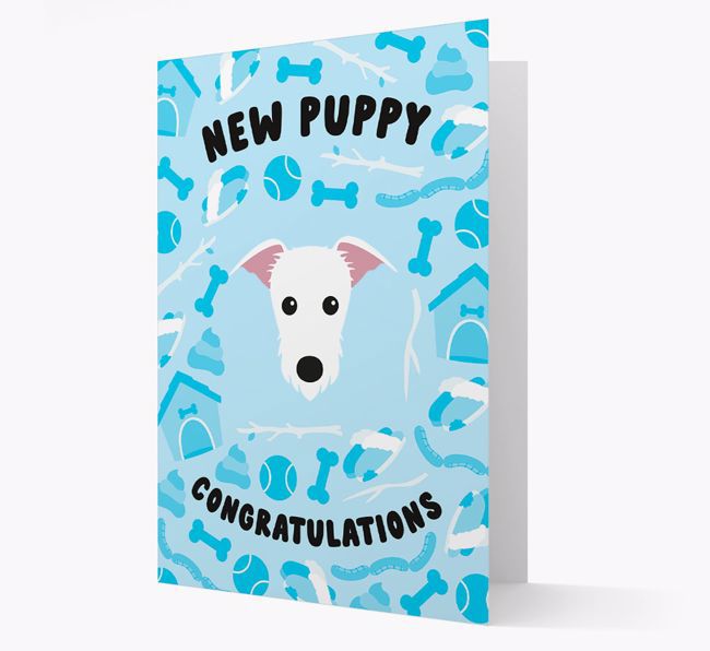 New Puppy, Congratulations: Personalised {breedFullName} Card